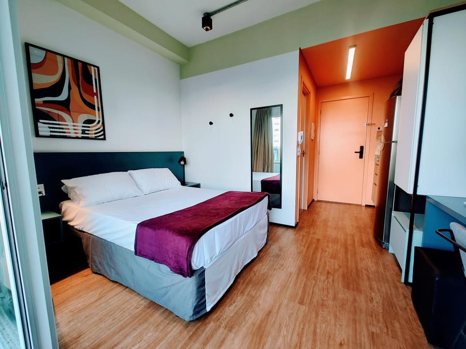 Studio completo no centro de SP 6 min metro Apartment in Sao Paulo City