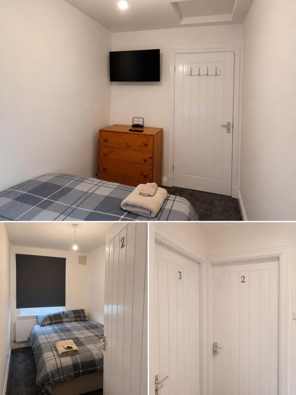 Bed, TV and multimedia, Bedroom