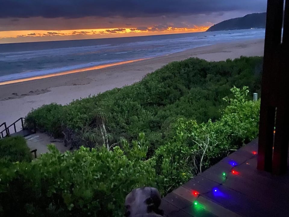 Night, Natural landscape, Beach, Sea view, Sunset