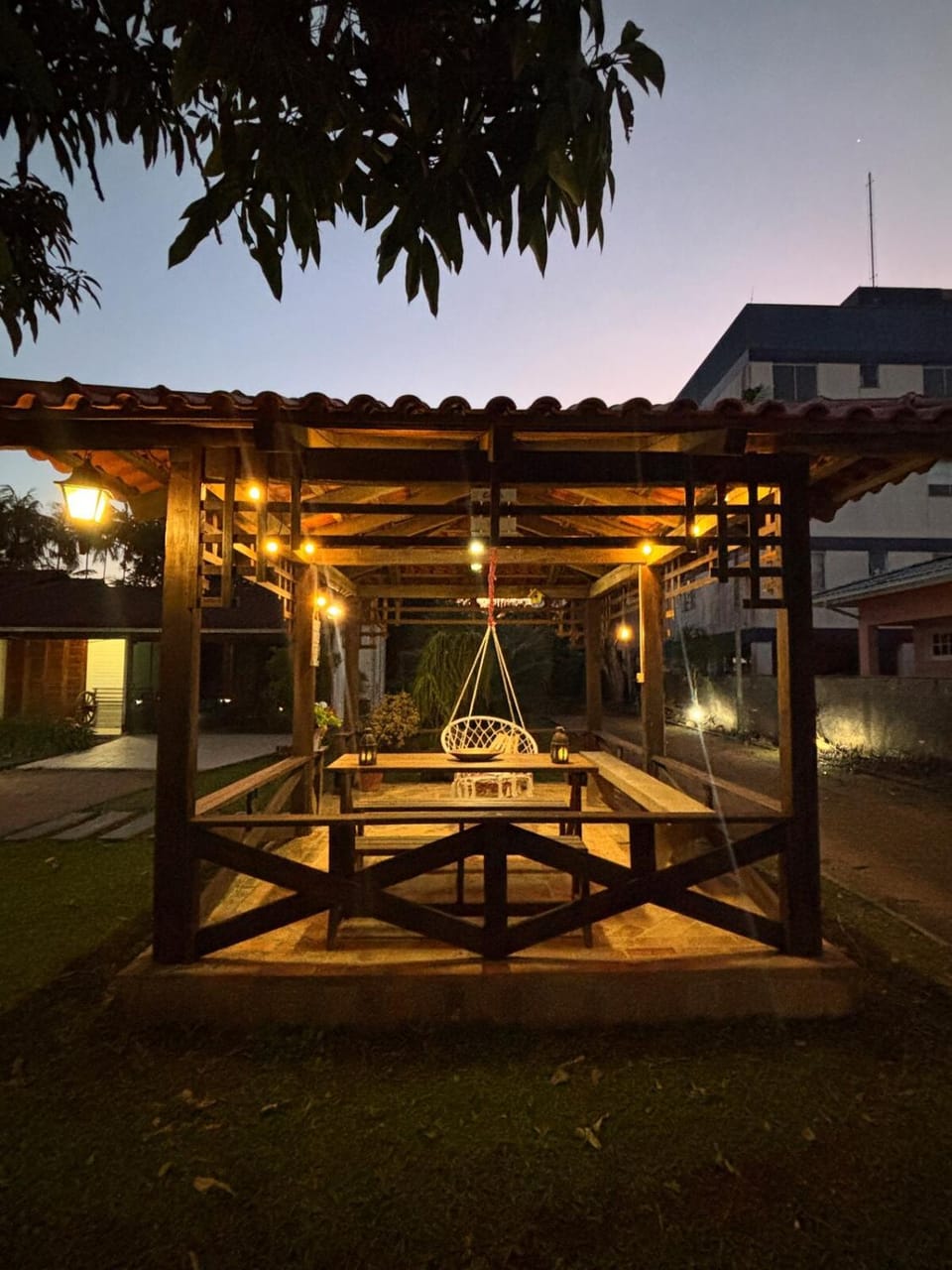 Patio, Night