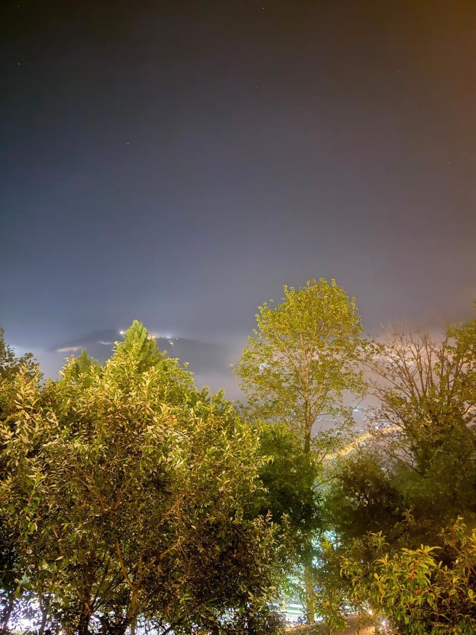 Night, Natural landscape