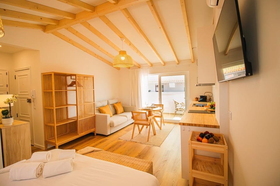 Living room, Bedroom