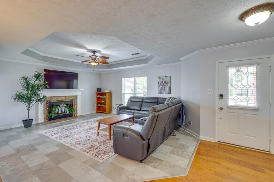 Poolside Paradise w/ Game Room! Prattville Getaway House in Prattville