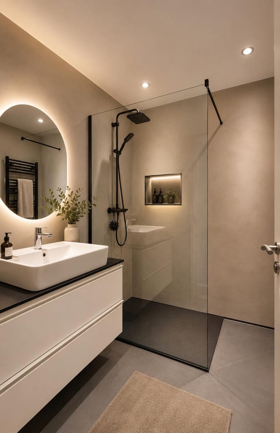 Shower, Bathroom