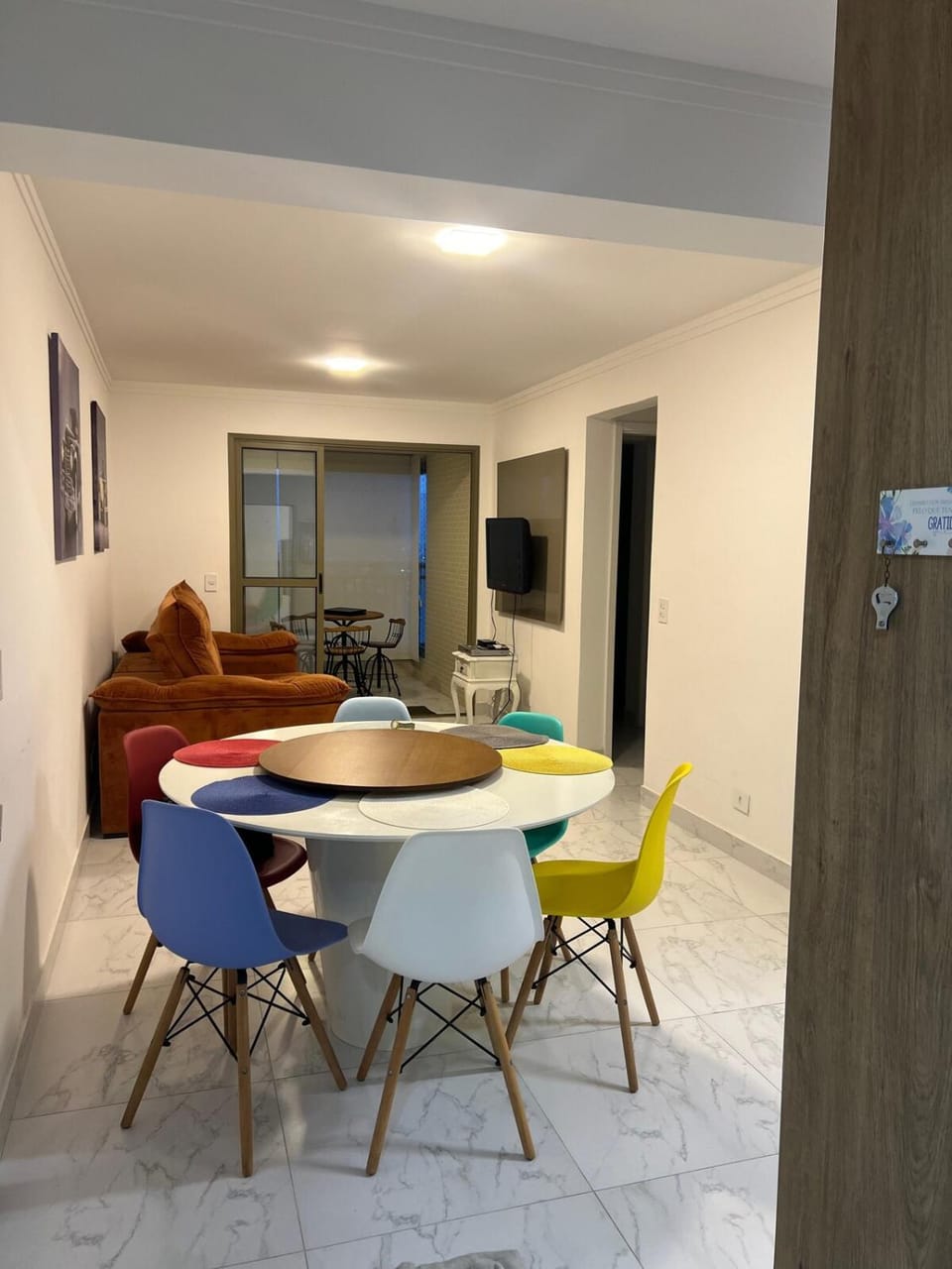 Apto para família na Praia Grande Apartment in State of São Paulo