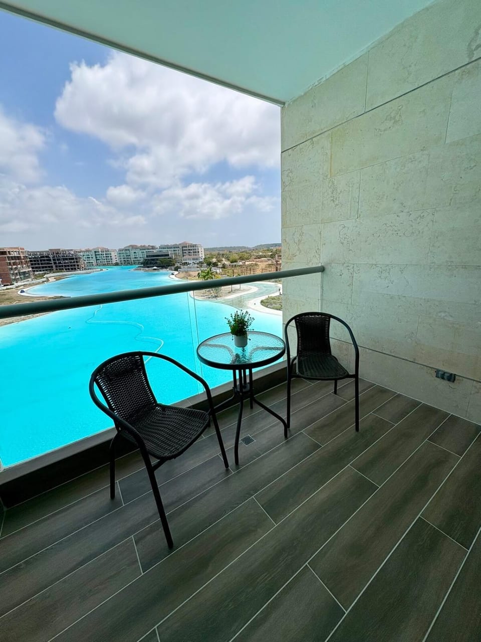 Frente al paraíso turquesa vive Baía Kristal Cartagena Apartment in Bolivar