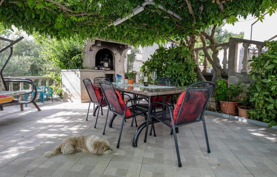 Patio, BBQ facilities