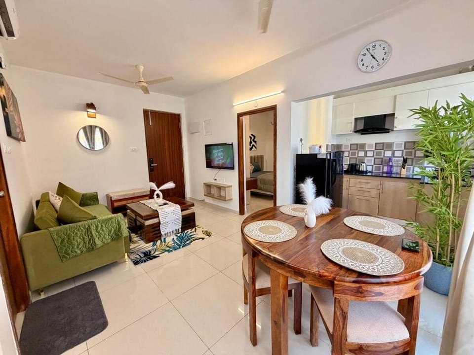 Navkunj Resort style 2BHK Swimming Pool Amoret Apartment in Goa, India