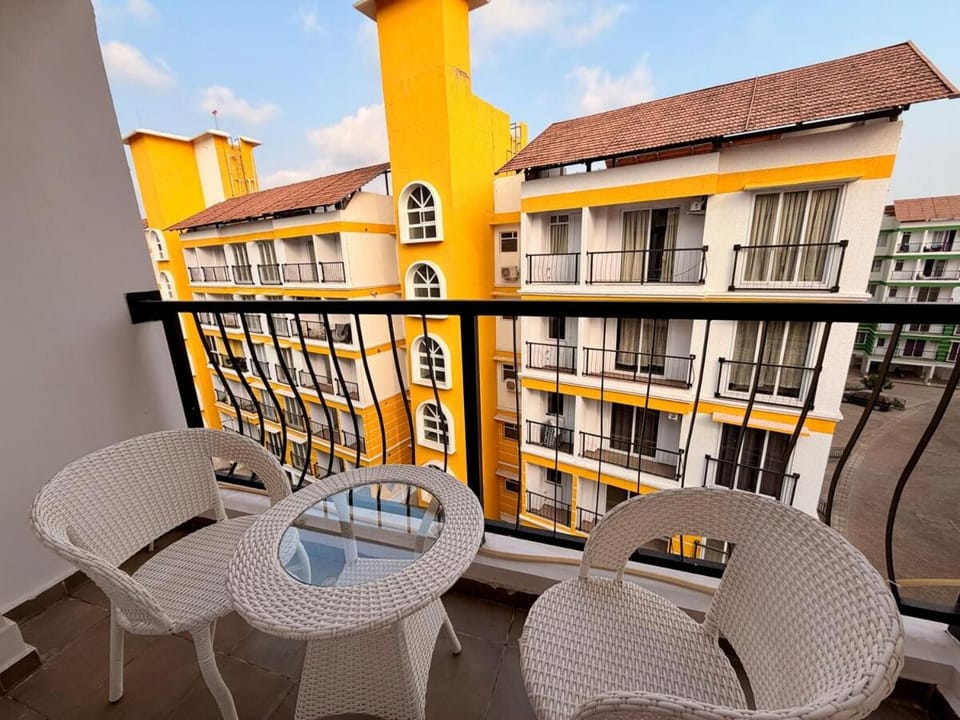 Navkunj Resort style 2BHK Swimming Pool Amoret Apartment in Goa, India