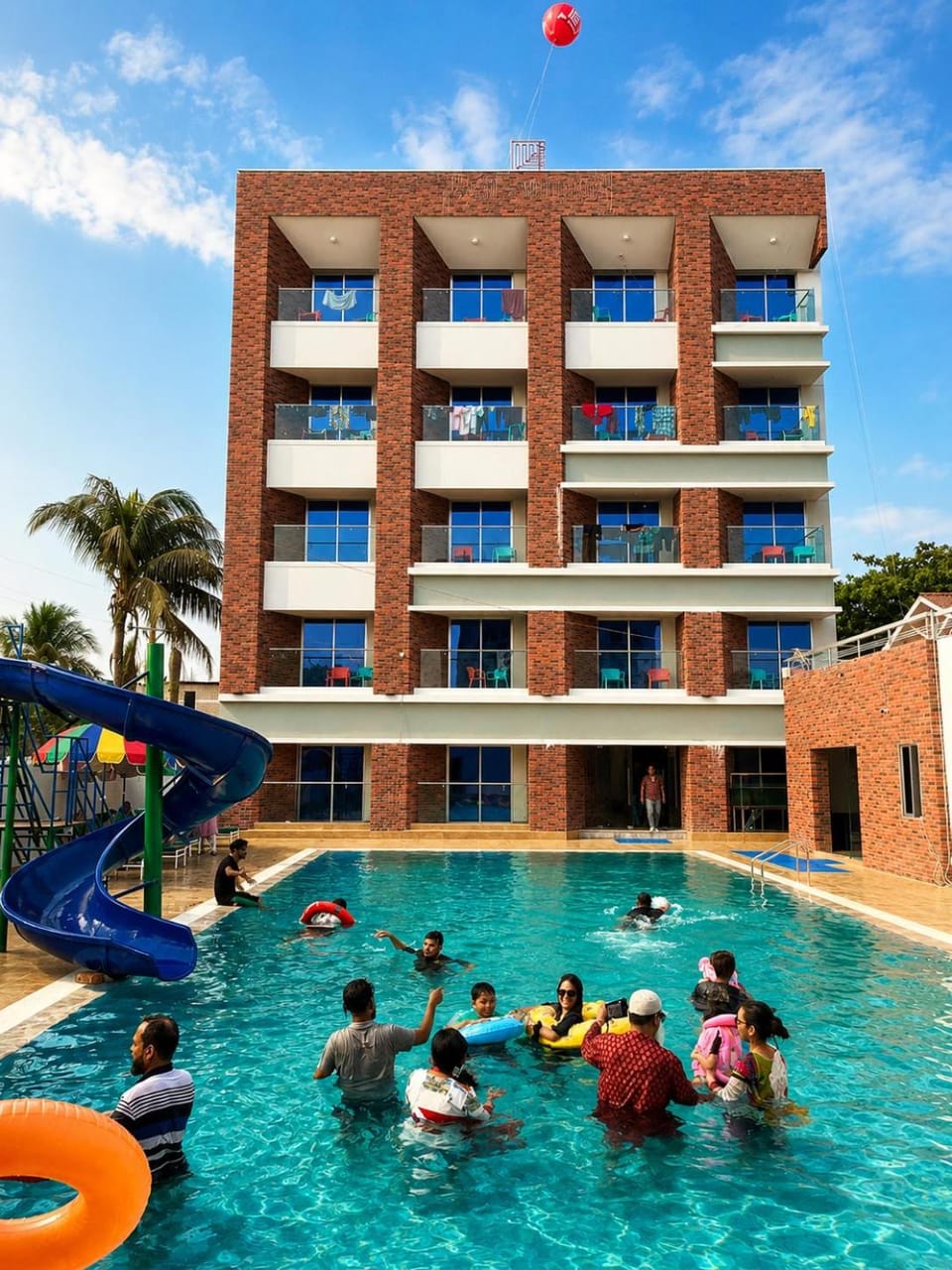Pool view, Swimming pool