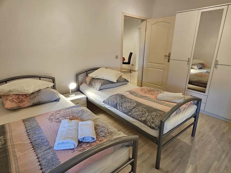 Property building, Living room, Bedroom