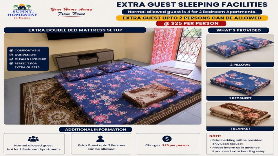 Sunny Home Stay, Nasinu Apartment in Suva