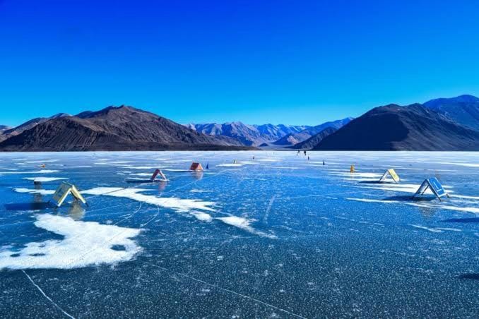Grand Lodge Lukung, Pangong Lake Nature lodge in India