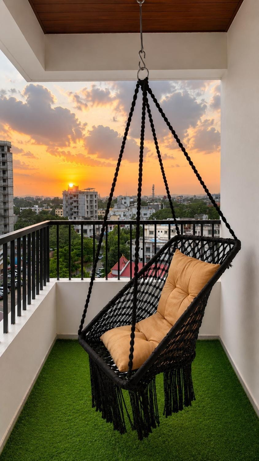 Modern 1BHK Private Two Balconies One Floor one Apartment Central Nashik Apartment in Maharashtra