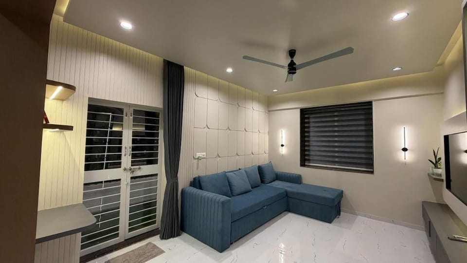 Modern 1BHK Private Two Balconies One Floor one Apartment Central Nashik Apartment in Maharashtra