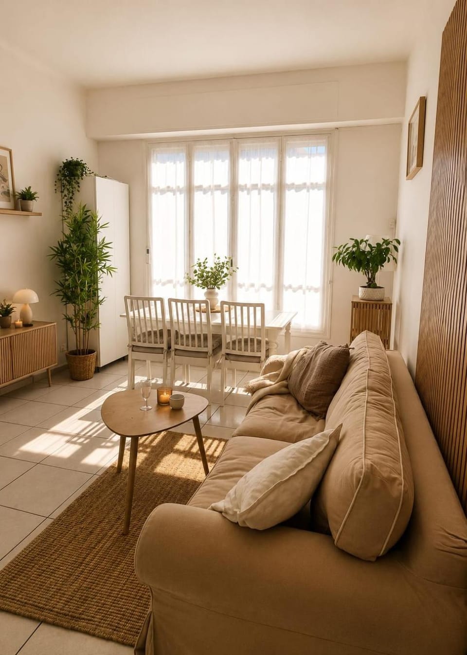 2 Bedroom, private bath plus Near Beach Vacation rental in Nice