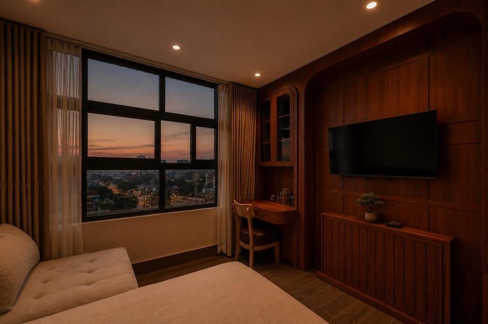 Warm City View Room near Bach Mai & Vietnam - France Hospital Vacation rental in Hanoi