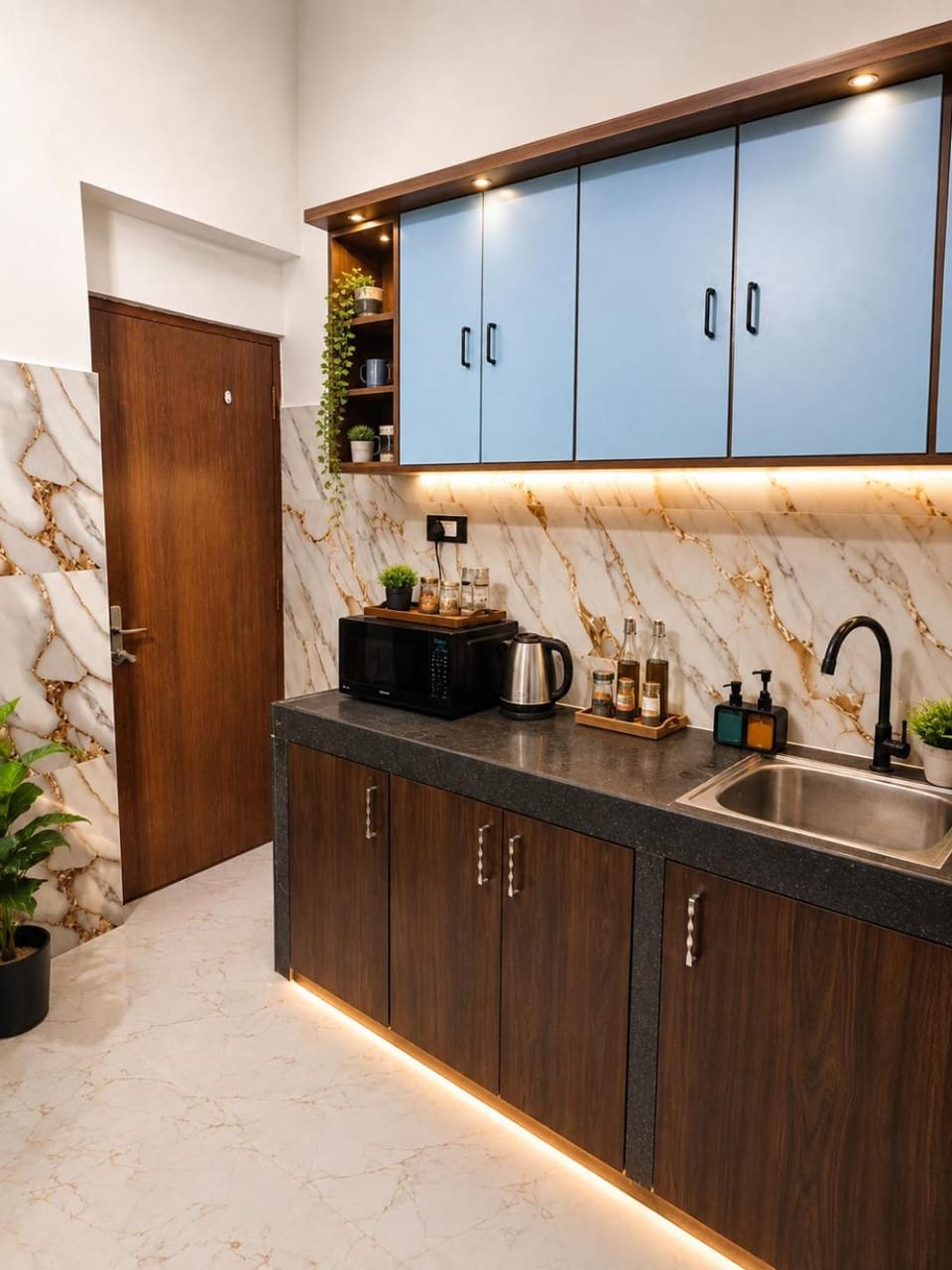 Kitchen or kitchenette