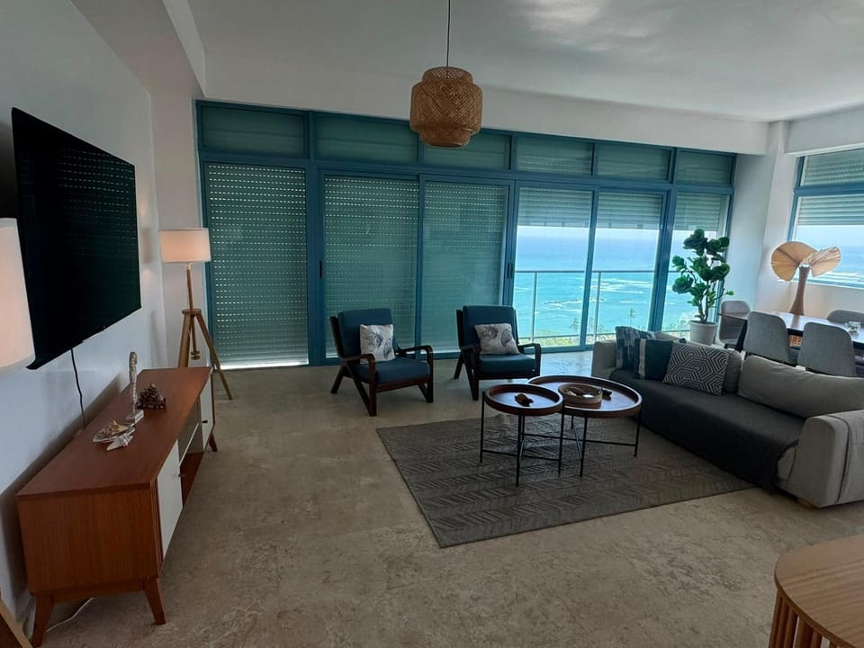 2BR Juan Dolio Beach Access across Club Hemingway Apartment in Juan Dolio