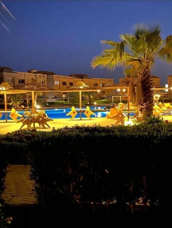 Malibu Sokhna 3 Bedroom Garden Chalet with Pool and Sea View Apartment in Egypt