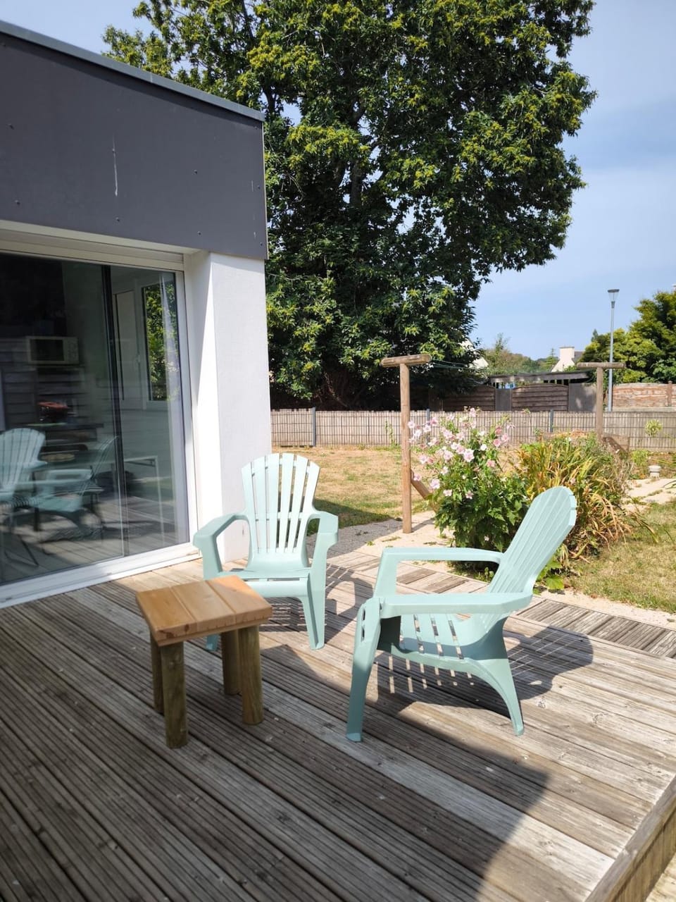 Appartement indépendant avec terrasse et jardin non clos Apartment in Finistere