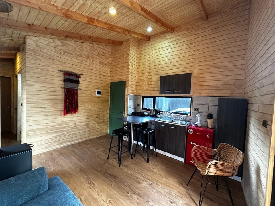 Kitchen or kitchenette, Living room, oven