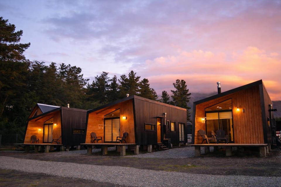 Property building, Natural landscape, Sunset