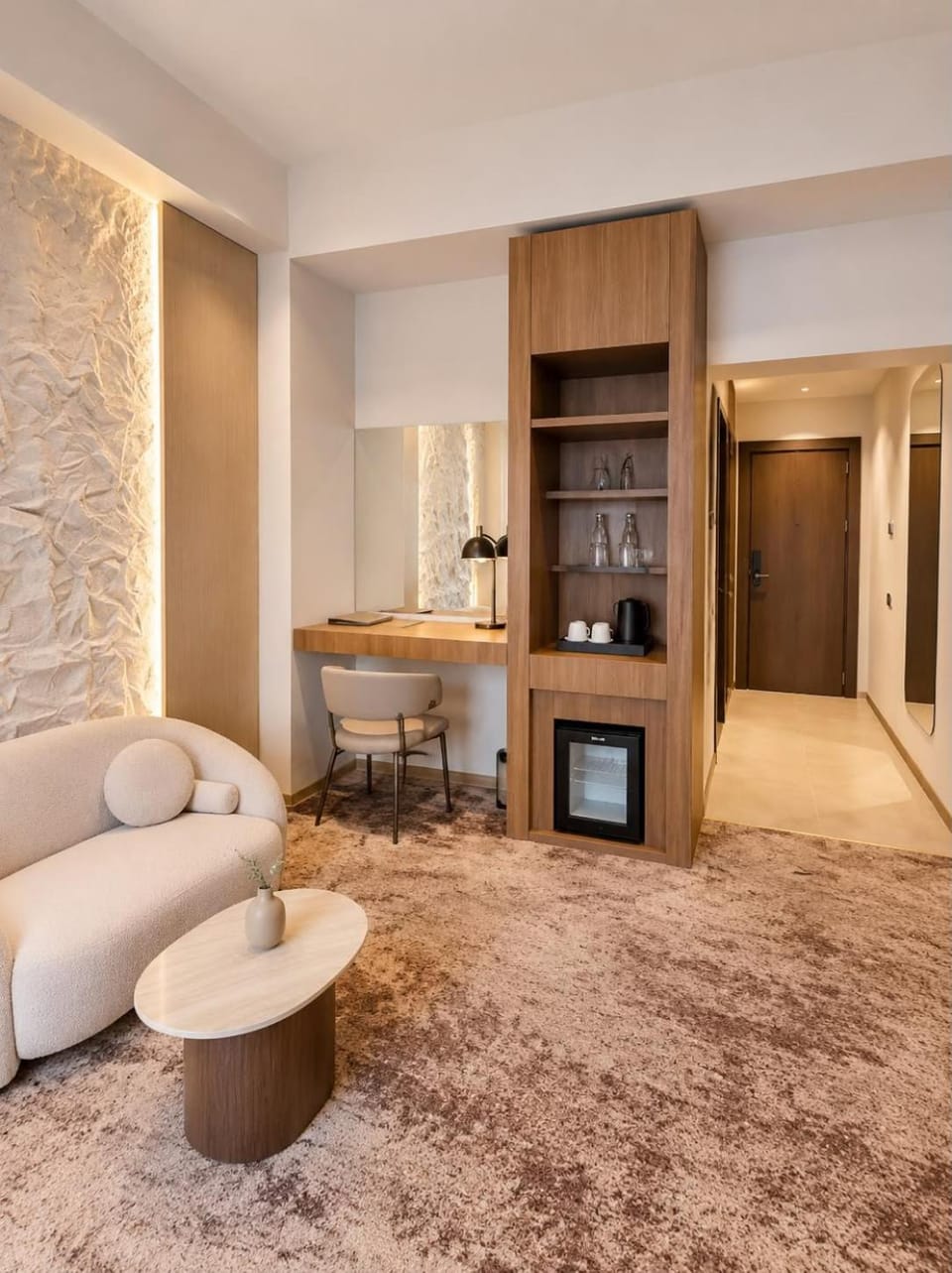 Living room, minibar