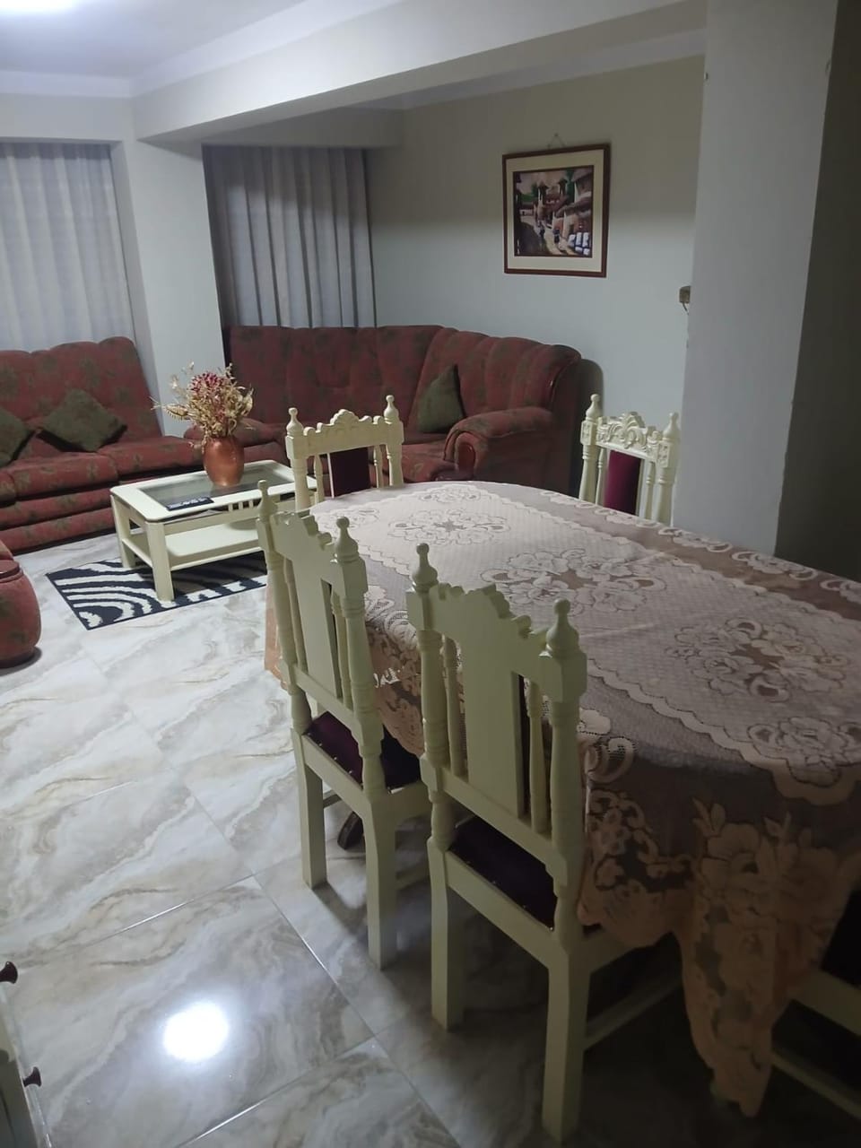Living room, Dining area