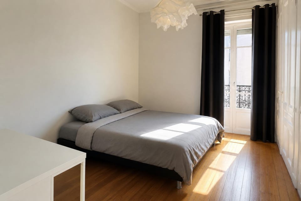 Saxe Gambetta - Spacieux 80m lumineux - 2 chambres balcon Apartment in Lyon