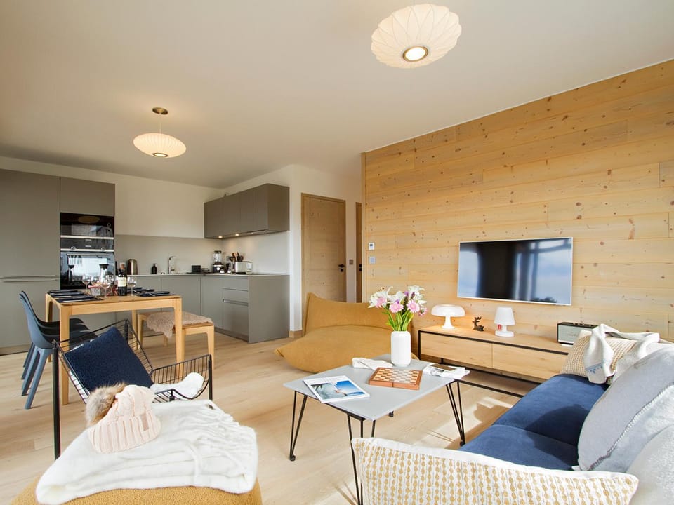 Appartement spacieux aux pieds des pistes - 6 pers. - FR-1-907-10 Apartment in Huez