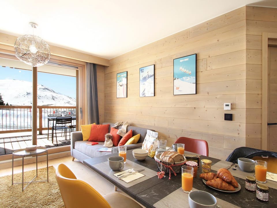 Appartement lumineux avec balcon sud - 4 pers. - FR-1-907-28 Apartment in Huez