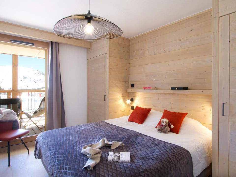Appartement lumineux avec balcon sud - 4 pers. - FR-1-907-28 Apartment in Huez