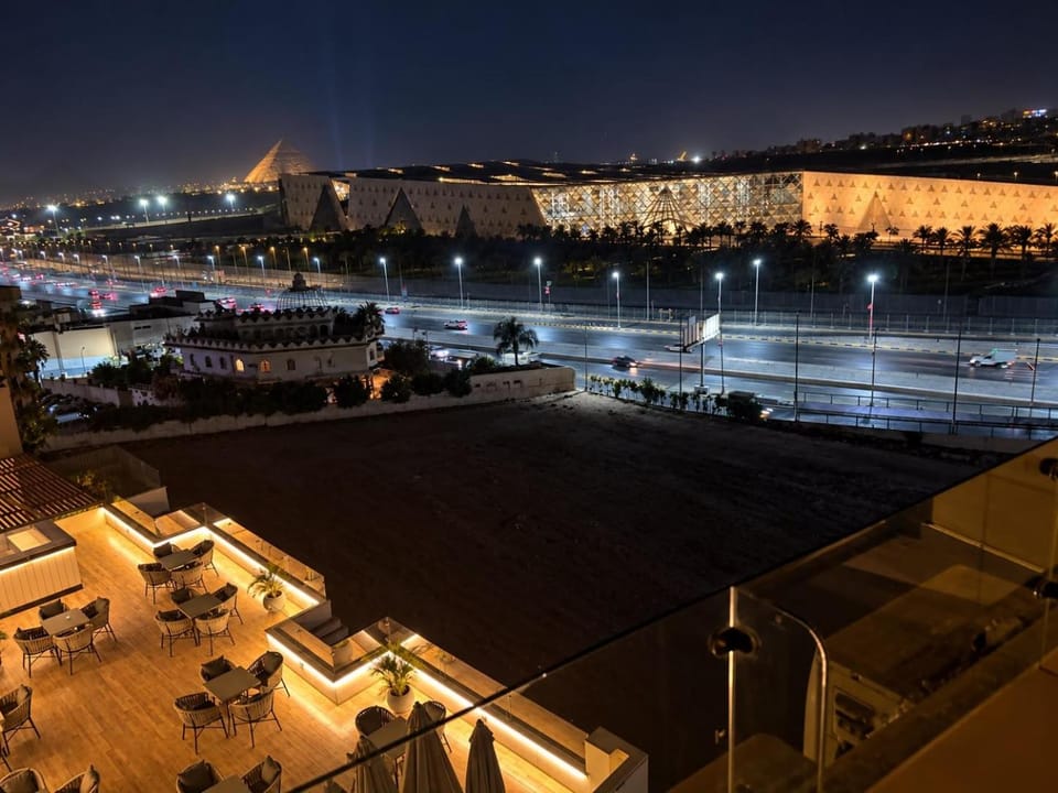 Property building, Night, City view, Location