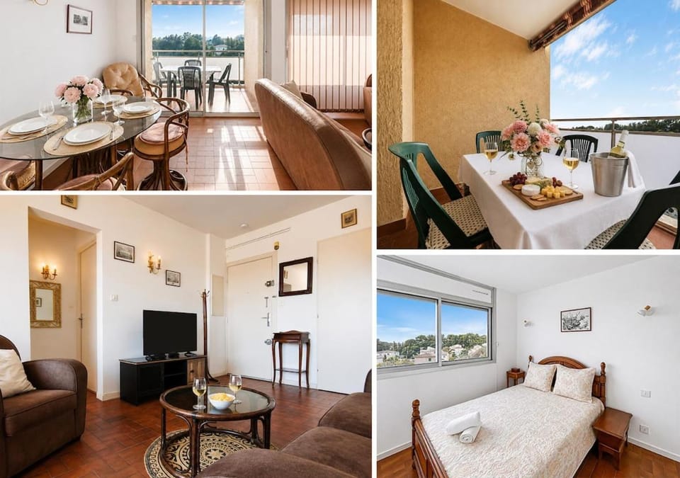 Cozy one-bedroom apartment in La Ciotat, balcony & sea view Apartment in La Ciotat