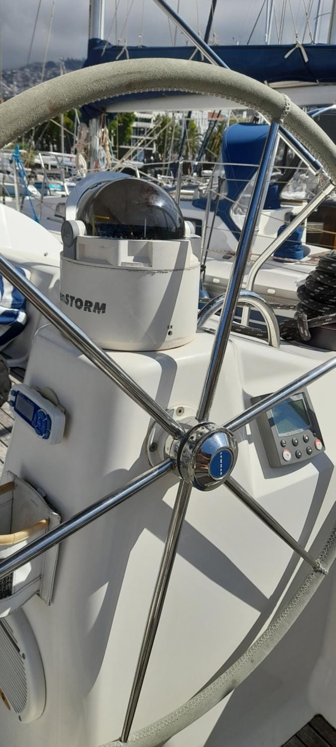 GreenStorm Yacht Rental Docked boat in Funchal