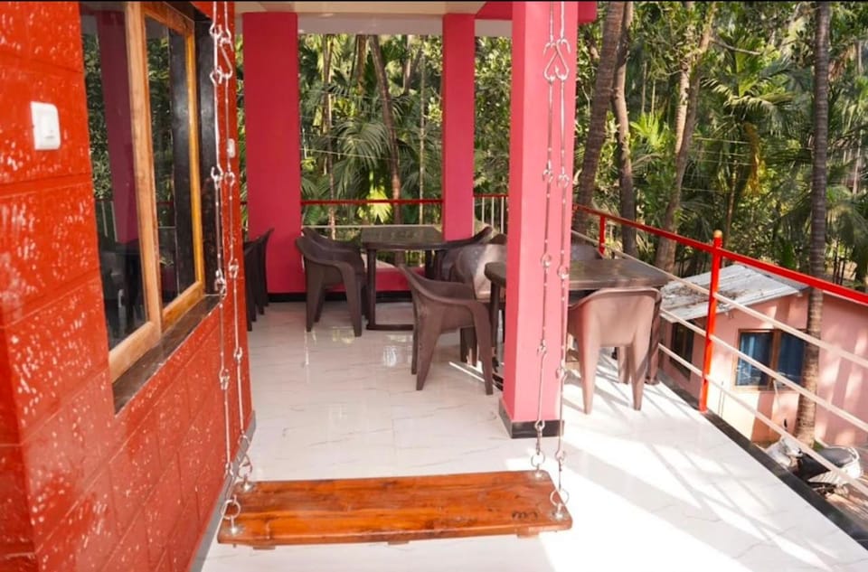 Balcony/Terrace, Seating area, Garden view