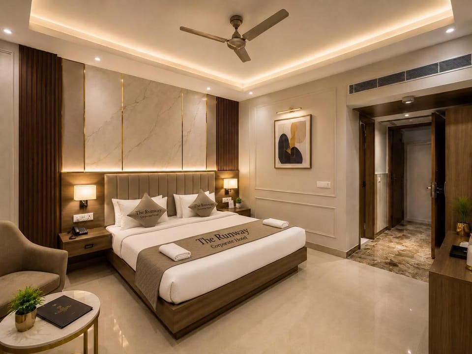 Bed, Bedroom, air conditioner