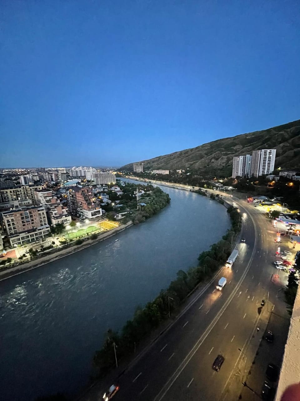 Apartment in Tbilisi, Ortachala, 18th floor Apartment in Tbilisi, Georgia
