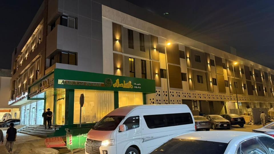 Property building, Night, Location, Parking