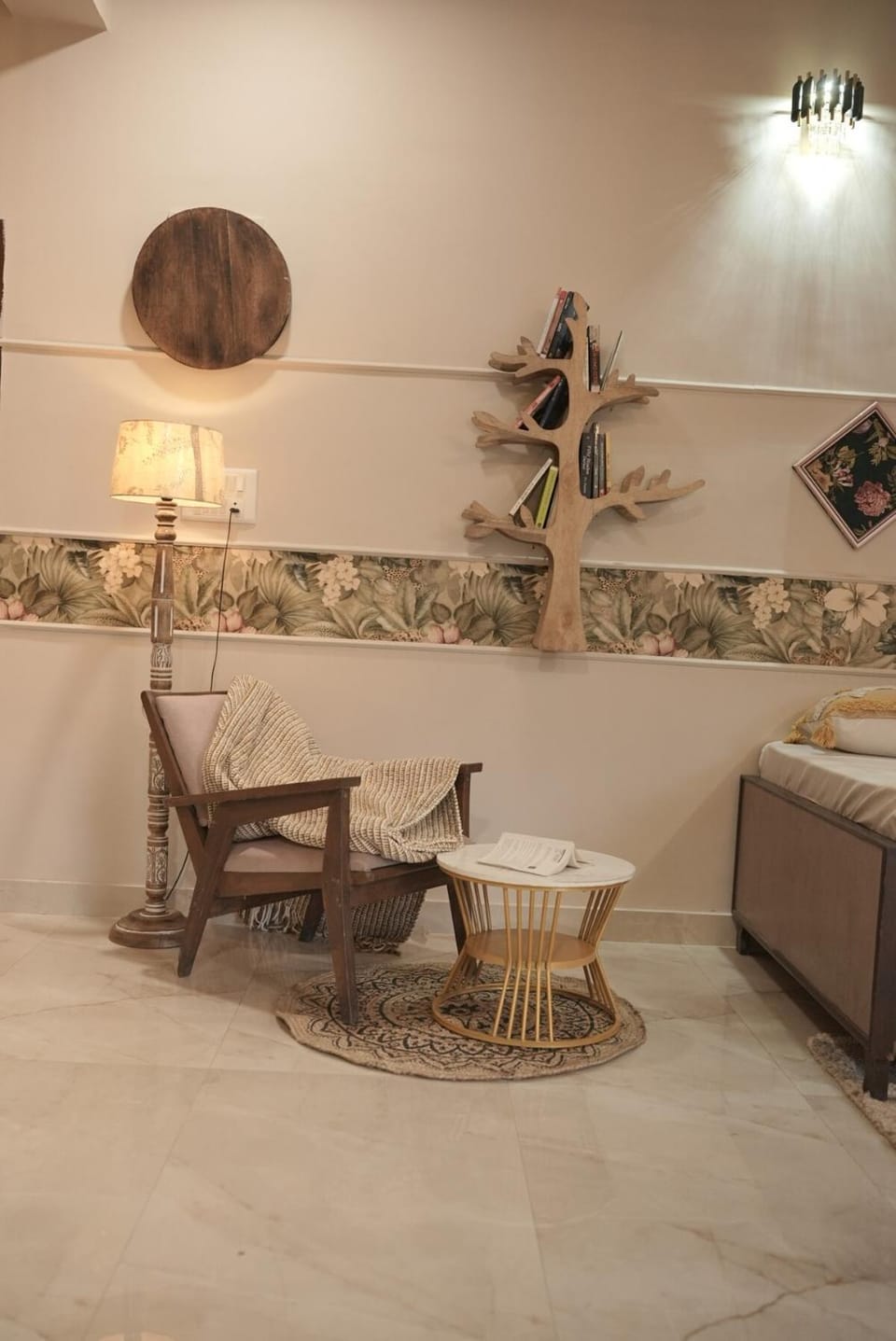 Arizona Stay Peaceful 2BHK with Garden View Cafe Apartment in Jaipur