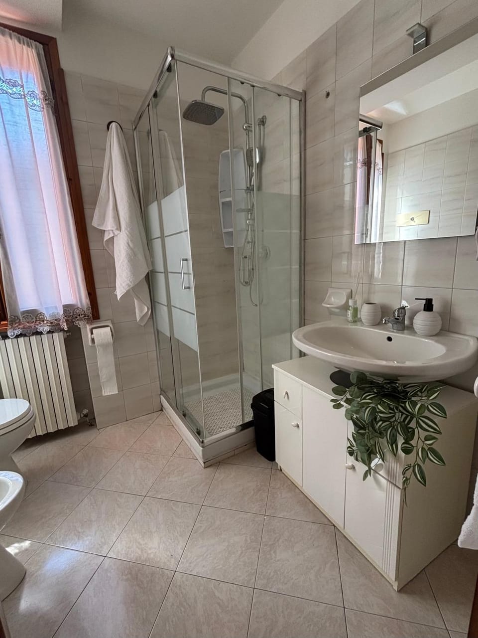 Shower, Toilet, Bathroom, towels