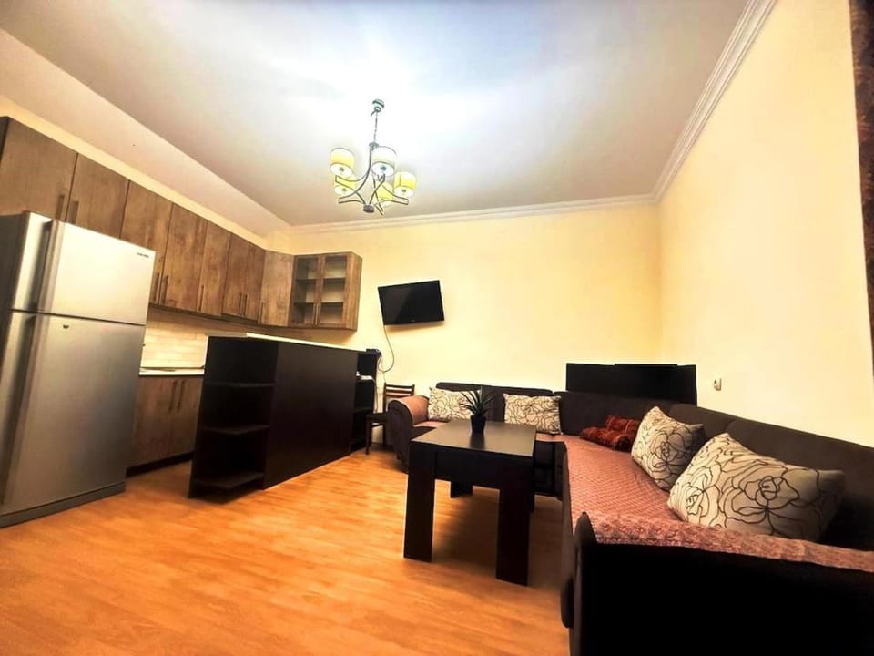 Communal lounge/ TV room, TV and multimedia, Kitchen or kitchenette, Living room, Seating area, Dining area