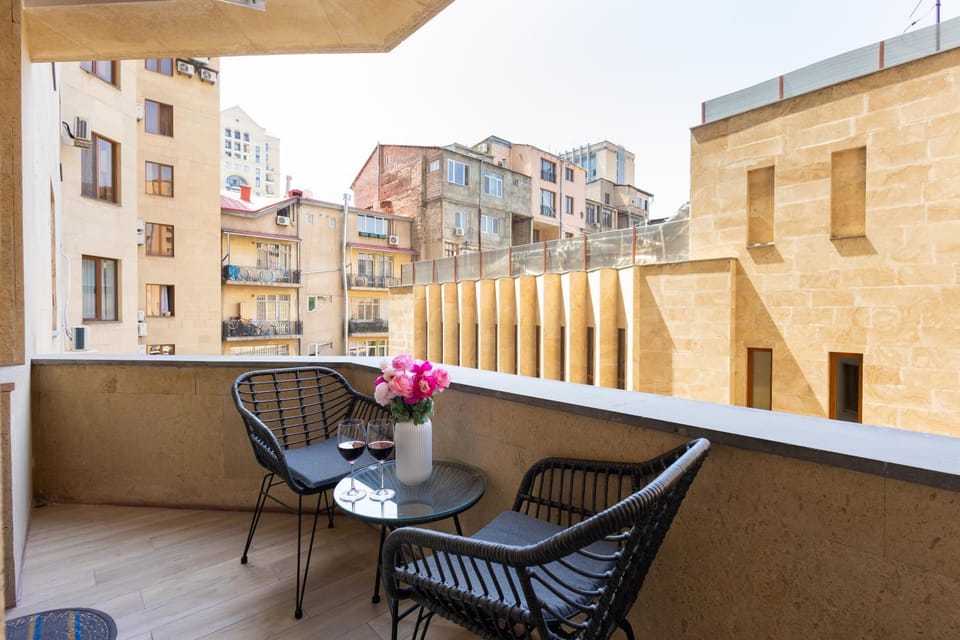Property building, Patio, Day, View (from property/room), Balcony/Terrace