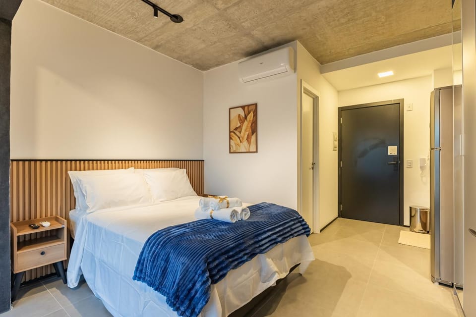 Apê próx Aeroporto, Metrô, WTC, Transamérica Expo Apartment in Sao Paulo City