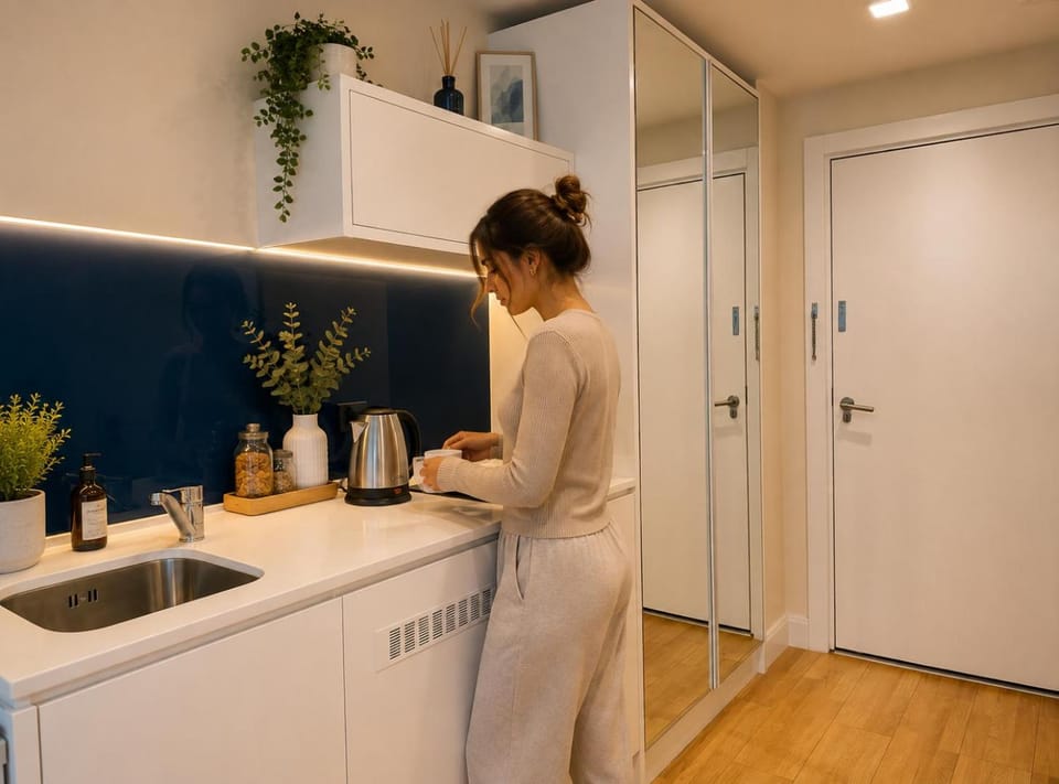 People, Kitchen or kitchenette, group of guests