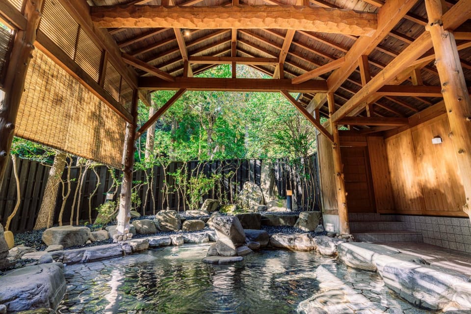 Hot Spring Bath, Open Air Bath, Public Bath