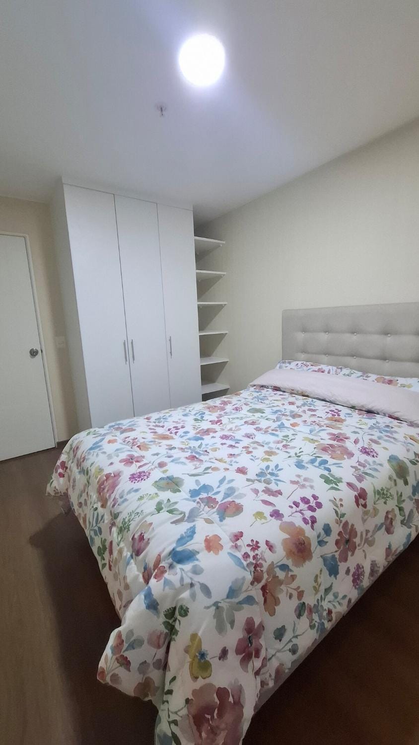 Bed, Bedroom, wardrobe