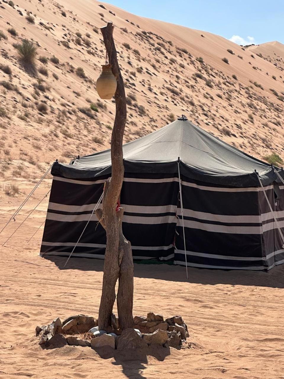 Wahiba sands night Luxury tent in Oman
