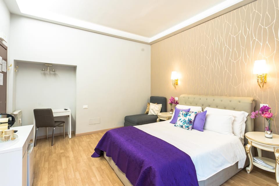 Bed, Bathroom, Coffee/tea facilities, Balcony/Terrace, Bedroom